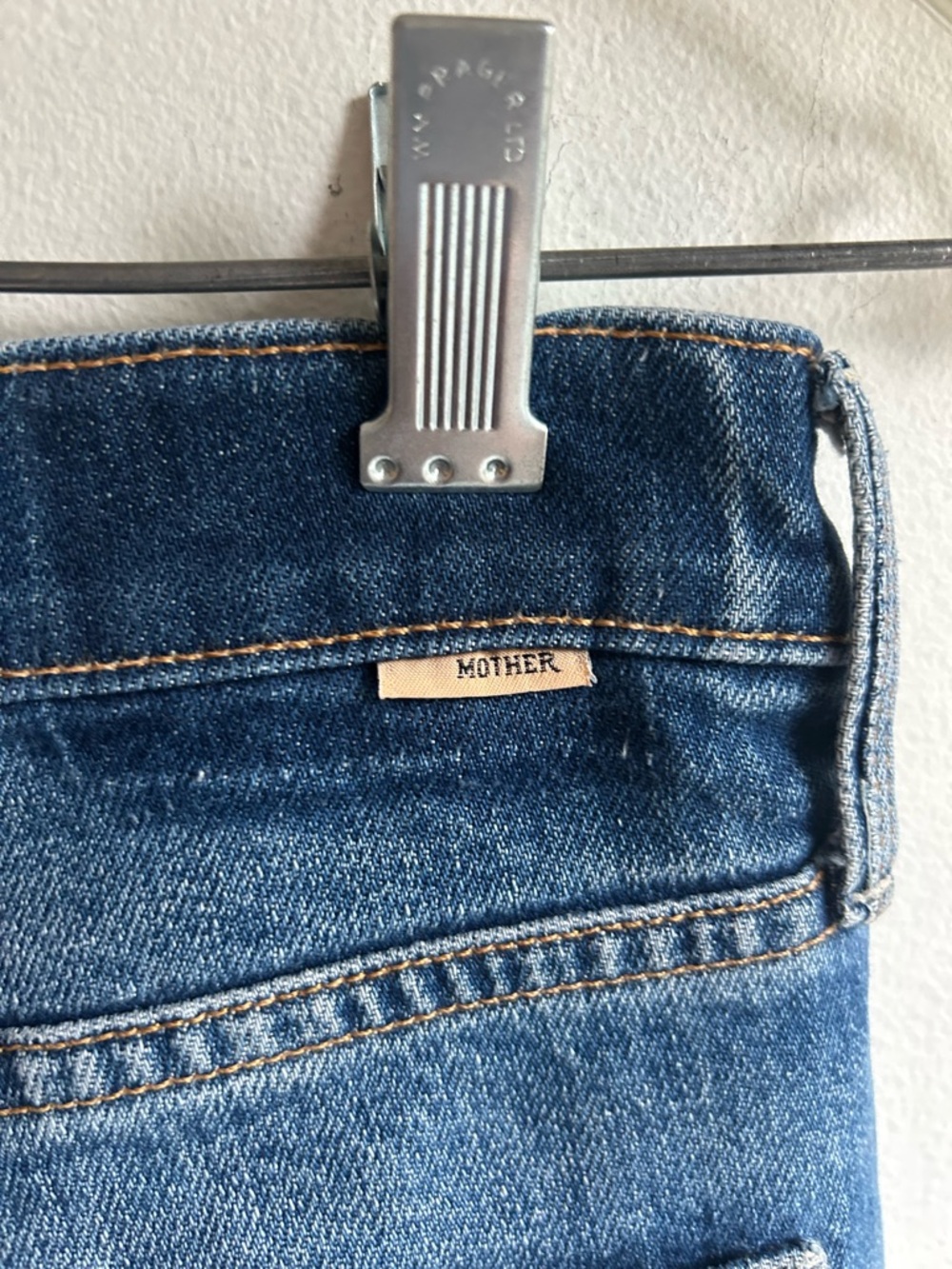 Mother Denim The Tripper, Be Careful What You Pray For Size 28 great condition! - Picture 6 of 10
